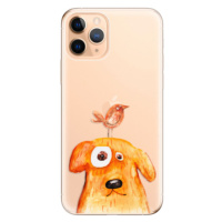 Odolné silikónové puzdro iSaprio - Dog And Bird - iPhone 11 Pro