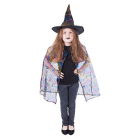 Rappa Detský plášť Čarodejnice s klobúkom 104 - 150 cm