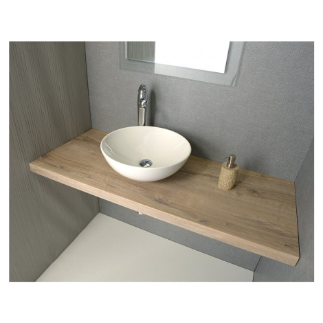 SAPHO - AVICE doska pod umývadlo 120x50cm, hrúbka 5cm, dub Rover AV124