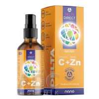 DELTA DIRECT Vitamín C + Zn