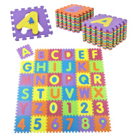 Juskys Detské puzzle 36 častí od A po Z a od 0 po 9