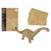 mamido Drevené Puzzle 3D Brontosaurus Edukačná Skladačka 38 Dielov