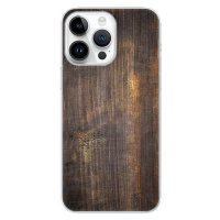 Odolné silikónové puzdro iSaprio - Old Wood - iPhone 15 Pro Max