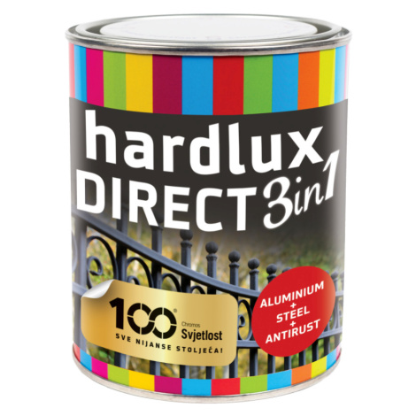 HARDLUX DIRECT 3v1 - Antikorózna farba na kov 0,75 l ral5010 - modrá enciánová