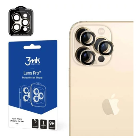 Ochranné sklo 3MK Lens Protection Pro iPhone 14 Pro / 14 Pro Max gold Camera lens protection wit