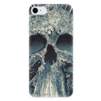 Odolné silikónové puzdro iSaprio - Abstract Skull - iPhone SE 2020