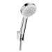 HansGrohe Crometta 100 - Ručná sprcha 1jet/Porter´S, súprava 1,25 m, biela/chróm 26664400