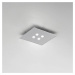 ICONE Slim – stropné LED svietidlo 4-pl biele