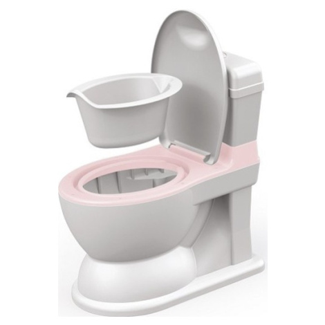 Detská toaleta XL 2v1, ružová DOLU