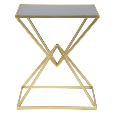 Odkladací stolík so sklenenou doskou 46x57 cm Piramid – Mauro Ferretti