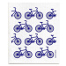 Jangneus Hubka - malé bicykle modré