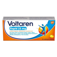 Voltaren Rapid 25mg na bolesť 10 cps