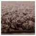 Kusový koberec Dream Shaggy 4000 taupe Rozmery koberca: 65x130