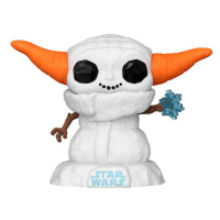 Funko POP! Star Wars The Mandalorian: Holiday Snowman Grogu