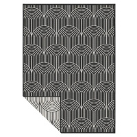 Čierno-biely vonkajší koberec 120x170 cm Pangli Black – Hanse Home