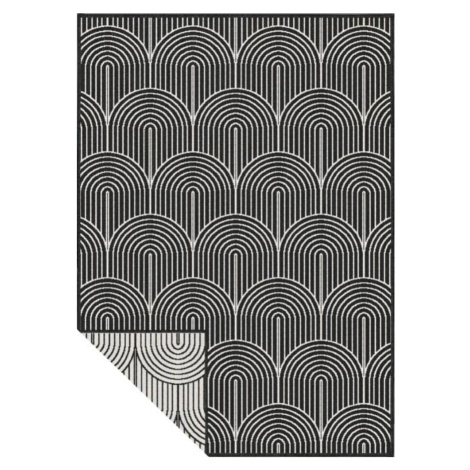 Čierno-biely vonkajší koberec 120x170 cm Pangli Black – Hanse Home