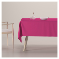 Dekoria Obrus na stôl obdĺžnikový, ružová, Loneta, 133-60