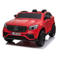 mamido Detské elektrické autíčko Mercedes GLC 63S 4x4 červené