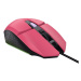 TRUST myš GXT 109P FELOX Gaming Mouse, optická, USB, růžová