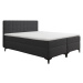 Expedo Čalúnená posteľ boxspring CHANTAL + topper, 180x200, muna 10