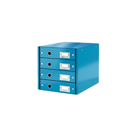 Leitz Zásuvkový box Click - Store 4 zásuvky modrý