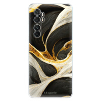 Odolné silikónové puzdro iSaprio - Black and Gold - Xiaomi Mi Note 10 Lite