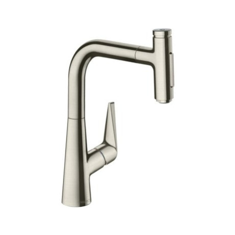 Drezová batéria Hansgrohe Talis s vyťahovacou spŕškou, 2 prúdy vzhled nerezu 73868800