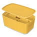 Žltý úložný box s vekom MyBox – Leitz