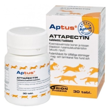 Attapectin na žalúdočnú nevoľnosť pre psy a mačky 30tbl Aptus
