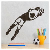 Futbalová nálepka na stenu - Brankár