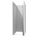DEANTE - Kerria Plus chróm Sprchové dvere bez stenového profilu, 70 cm KTSW047P