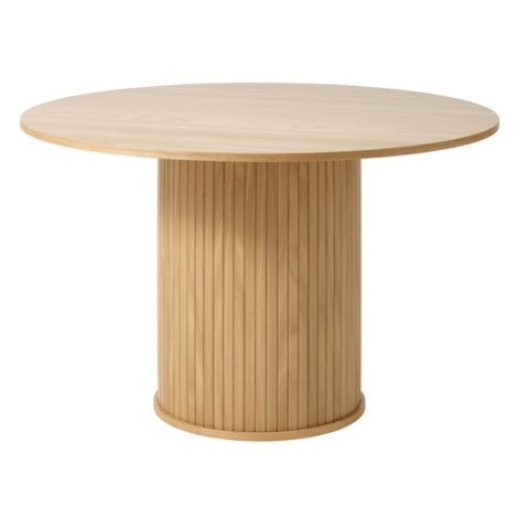 Jedálenský stôl Unique Furniture NOLA 120x120 cm hnedý drevo 46202780