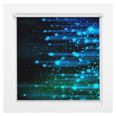 TULUP VNÚTORNÁ roleta - okenná roleta - roleta - 130x140 cm - Modré krupobitie