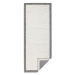 Kusový koberec Twin-Wendeteppiche 103108 creme grau – na ven i na doma - 80x250 cm NORTHRUGS - H