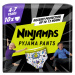 PAMPERS Nohavičky plienkové Ninjamas Pyjama Pants Kozmické lode, 10 ks, 7 rokov, 17kg-30kg