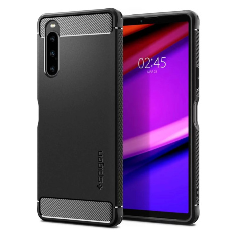 Kryt Spigen Rugged Armor, black - Sony Xperia 10 V (ACS06202)