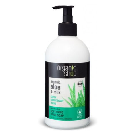 NATURA SIBERICA Organic Shop - Barbadosské Aloe - Mydlo na ruky 500 ml