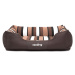 Pelech pre psa Reedog Comfy Brown & Strips - L