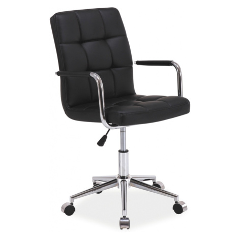 SIGNAL Q-022 kancelárska stolička čierna