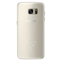 Silikónové puzdro iSaprio - čiré - Blíženci - Samsung Galaxy S7 Edge