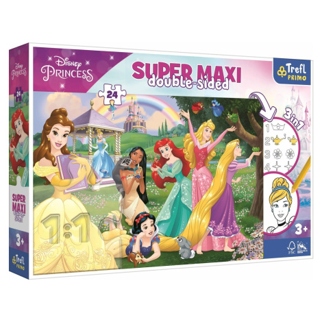 Trefl Puzzle 24 SUPER MAXI -  Disney Princess