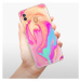 Odolné silikónové puzdro iSaprio - Orange Liquid - Samsung Galaxy A40