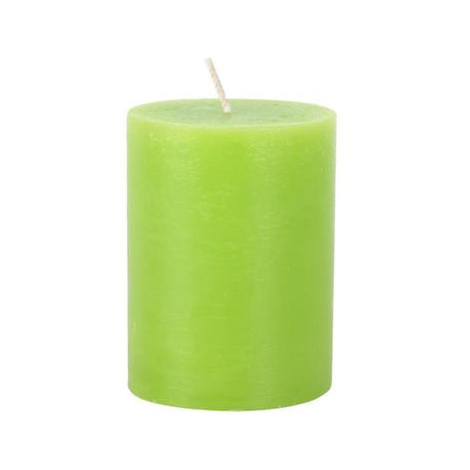 Provence Rustikálna sviečka 10cm PROVENCE zelená