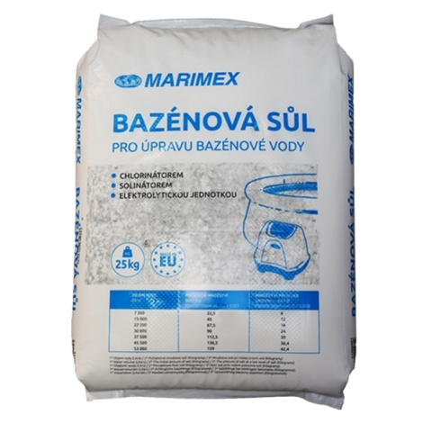 Bazénová soľ 25kg Marimex