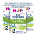 HIPP 2 Combiotik pokračovacia dojčenská výživa od ukončeného 6. mesiaca 5 x 500 g