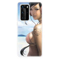 Odolné silikónové puzdro iSaprio - Girl 02 - Huawei P40 Pro