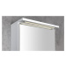AQUALINE - KAWA STRIP Galérka s LED osvetlením 50x70x22cm, biela WGL50S