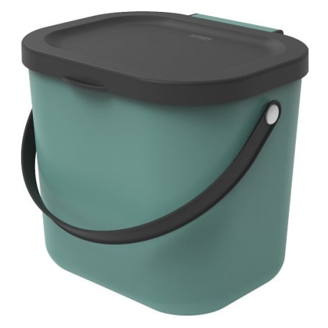 Zelená nádoba na kompostovateľný odpad 6 l Albula - Rotho