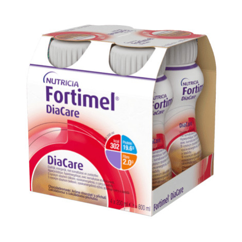 FORTIMEL Diacare čokoláda 4 x 200 ml