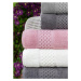 Bavlnený uterák Rete 50x90 cm ružový